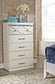 Dreamur Queen Size Bedframe and 5 Drawer Chest