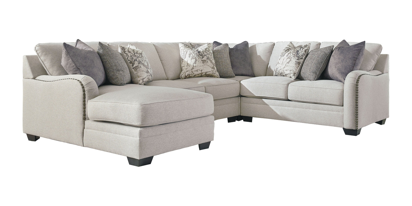 Dellara 4-Piece Sectional with Chaise