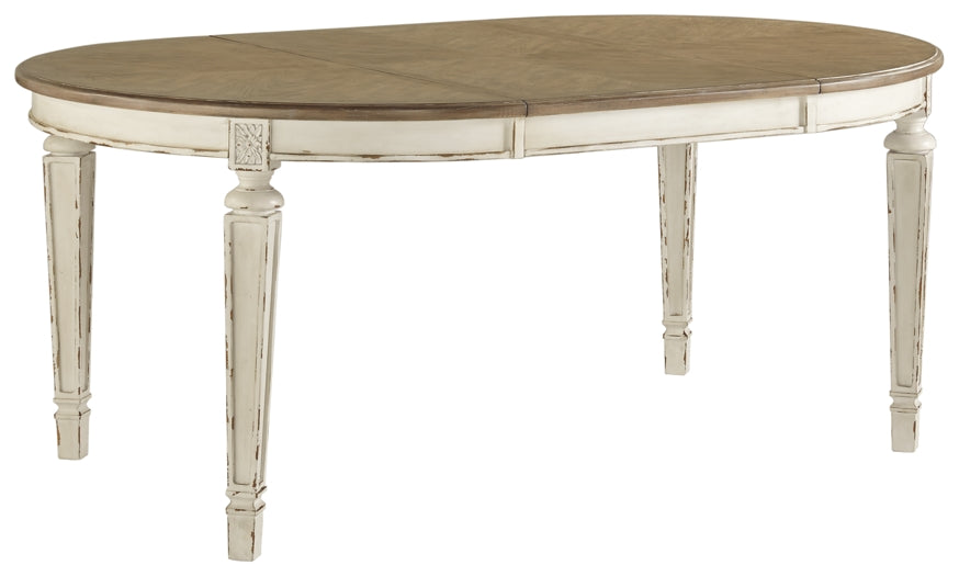 Realyn Oval Dining Room EXT Table