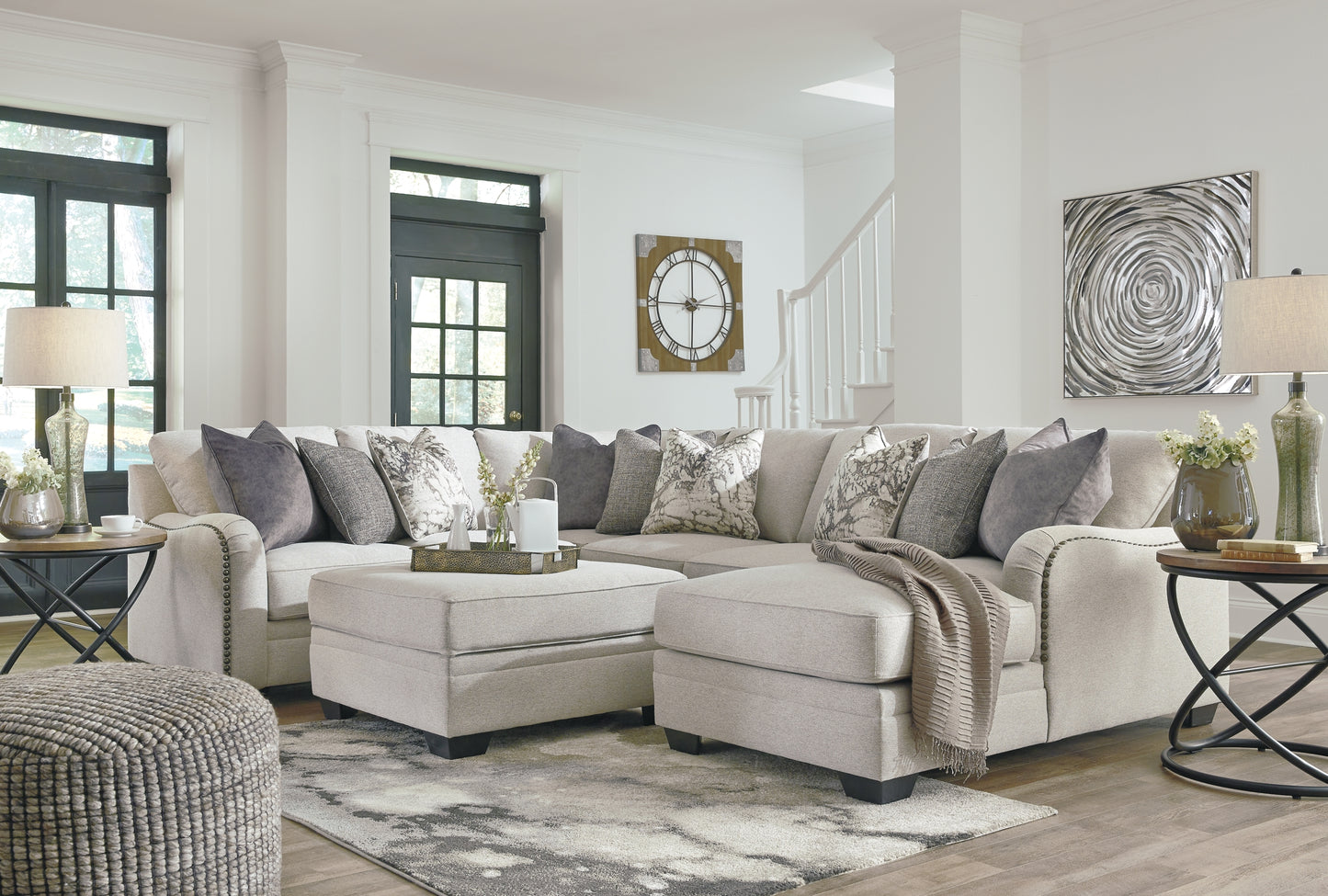 Dellara 4-Piece Sectional with Chaise