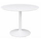 Lowry 5-piece Round Dining Table Set White