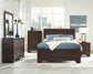 Kauffman 5-piece Eastern King Bedroom Set Dark Cocoa