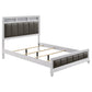 Barzini Wood Eastern King Panel Bed White