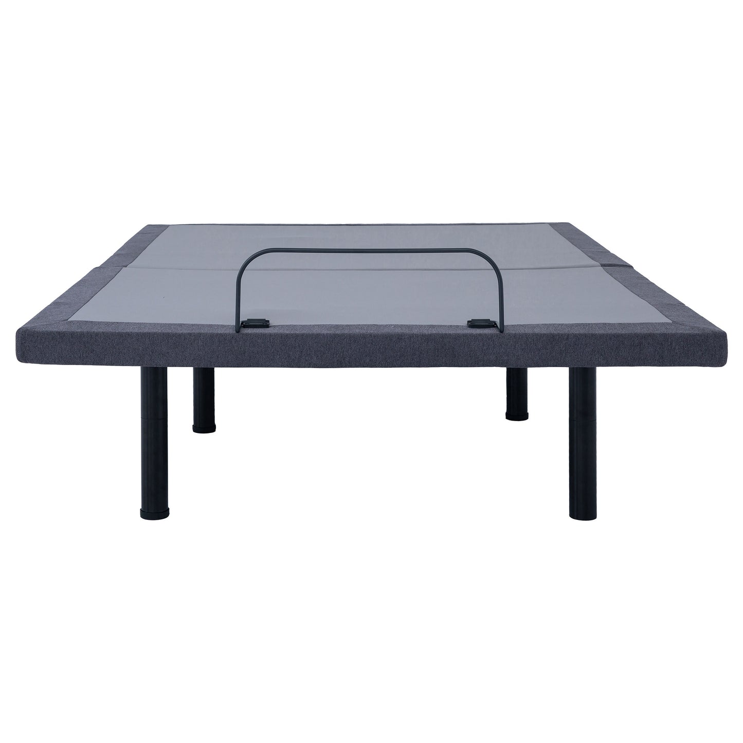 Negan Eastern King Adjustable Bed Base Grey and Black