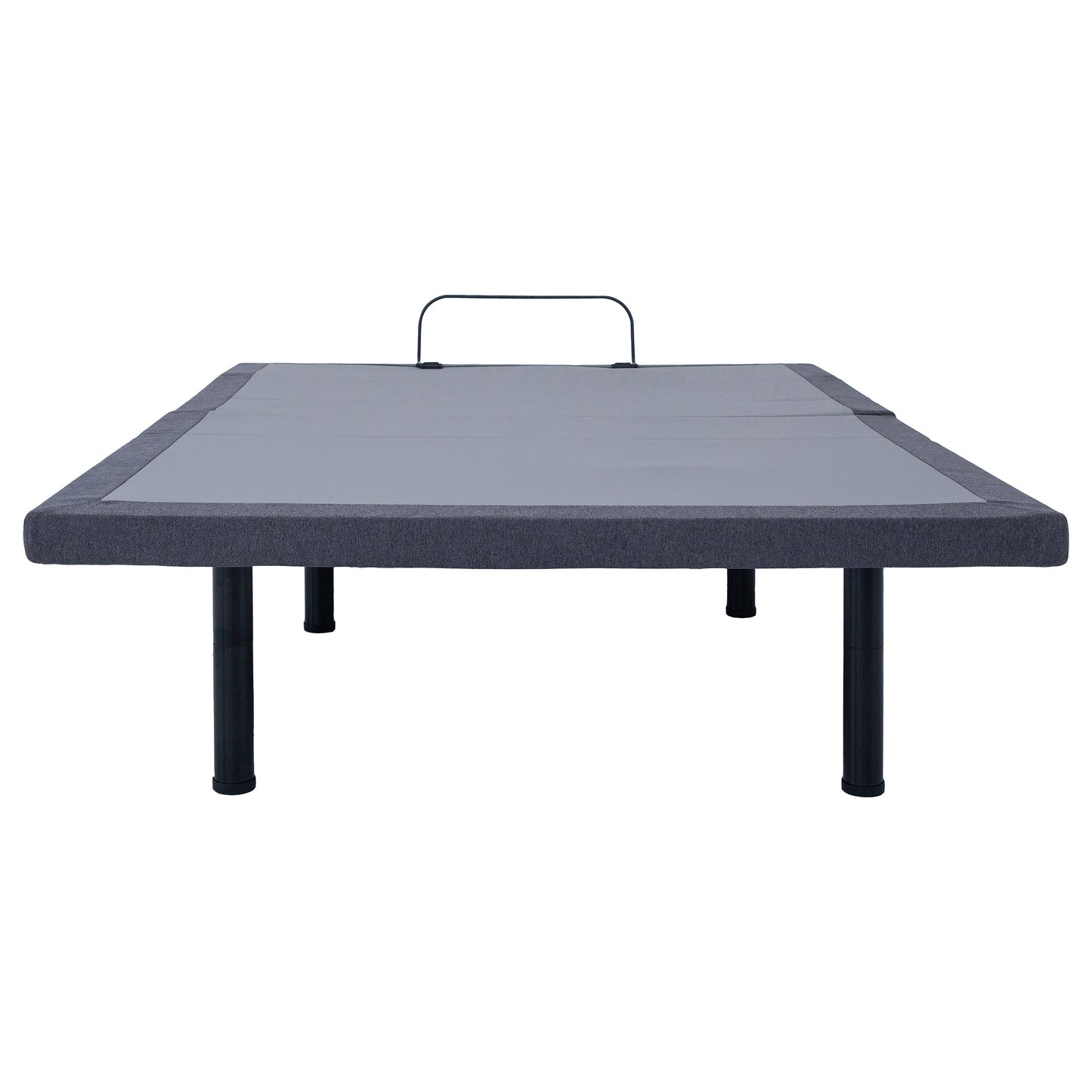 Negan Eastern King Adjustable Bed Base Grey and Black