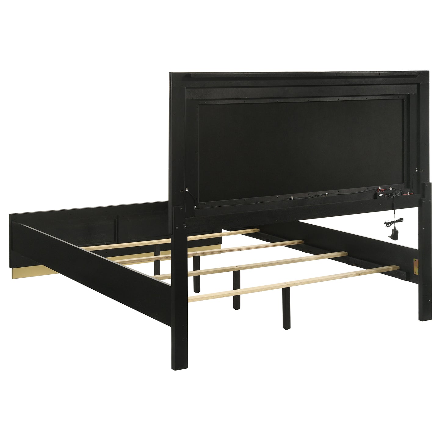 Caraway 5-piece Eastern King Bedroom Set Black