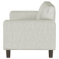 Deerhurst Upholstered Track Arm Tufted Sofa Greige