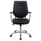 Chase Upholstered Adjustable Home Office Desk Chair Black