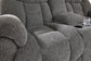 Foreside DBL Rec Loveseat w/Console