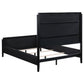 Brookmead 60-inch Upholstered Queen Bed Black