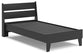 Socalle Twin Panel Platform Bed with Dresser and 2 Nightstands