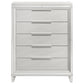 Marmore 5-drawer Bedroom Chest of Drawers White