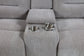 Gilson Chenille Upholstered Reclining Loveseat Grey