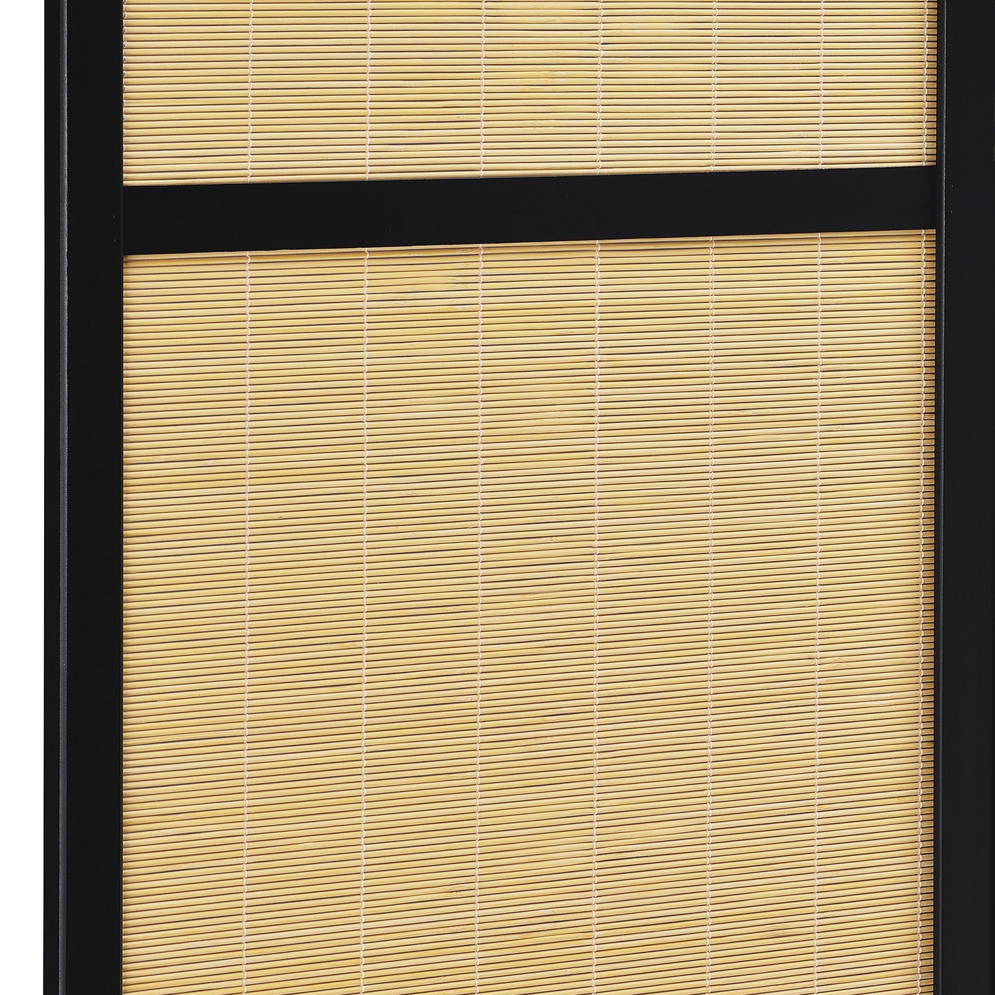 Pearce 4-panel Bamboo Room Divider Folding Screen Natural