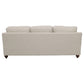 Glenn Upholstered English Arm Sofa Light Grey and Grey