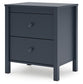 Simmenfort Twin Panel Headboard with Dresser and 2 Nightstands