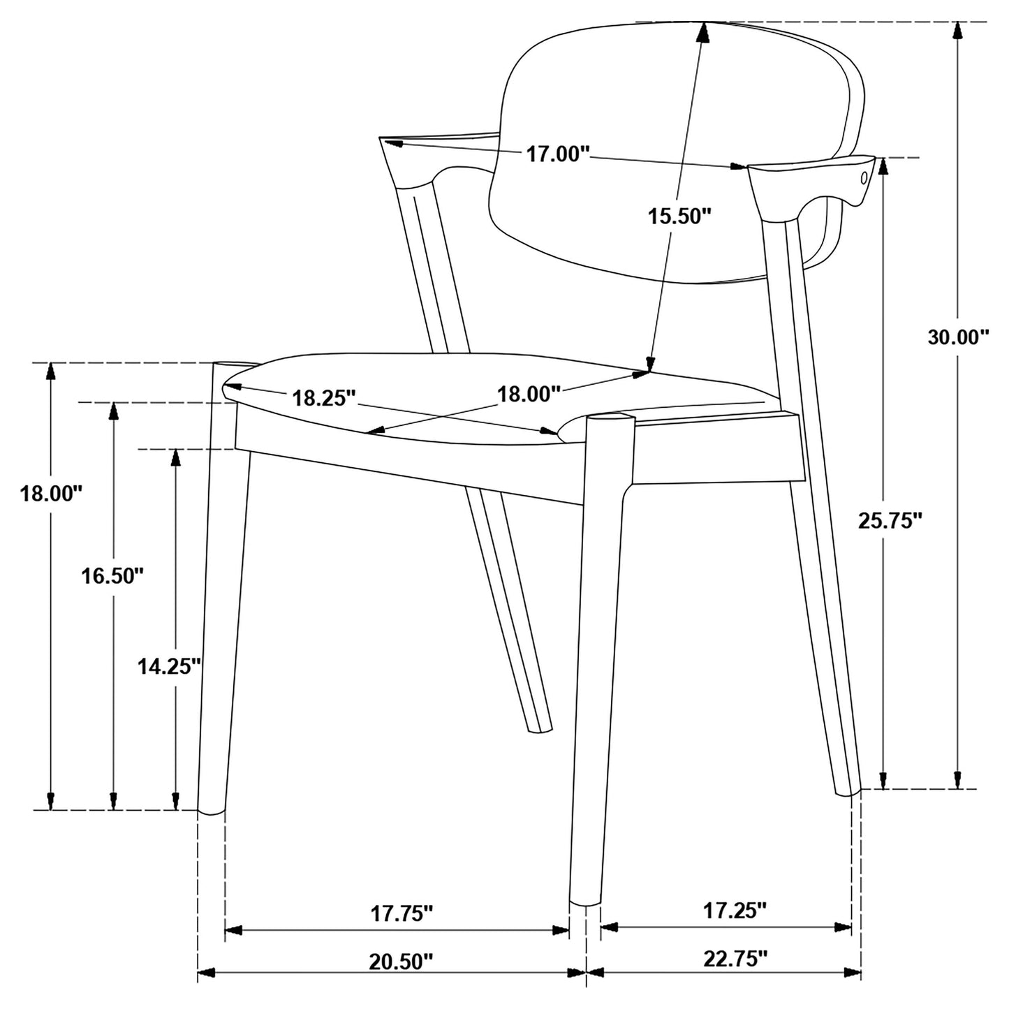 Stevie 7-piece Rectangular Dining Table Set White and Black