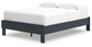 Simmenfort Full Platform Bed with 2 Nightstands