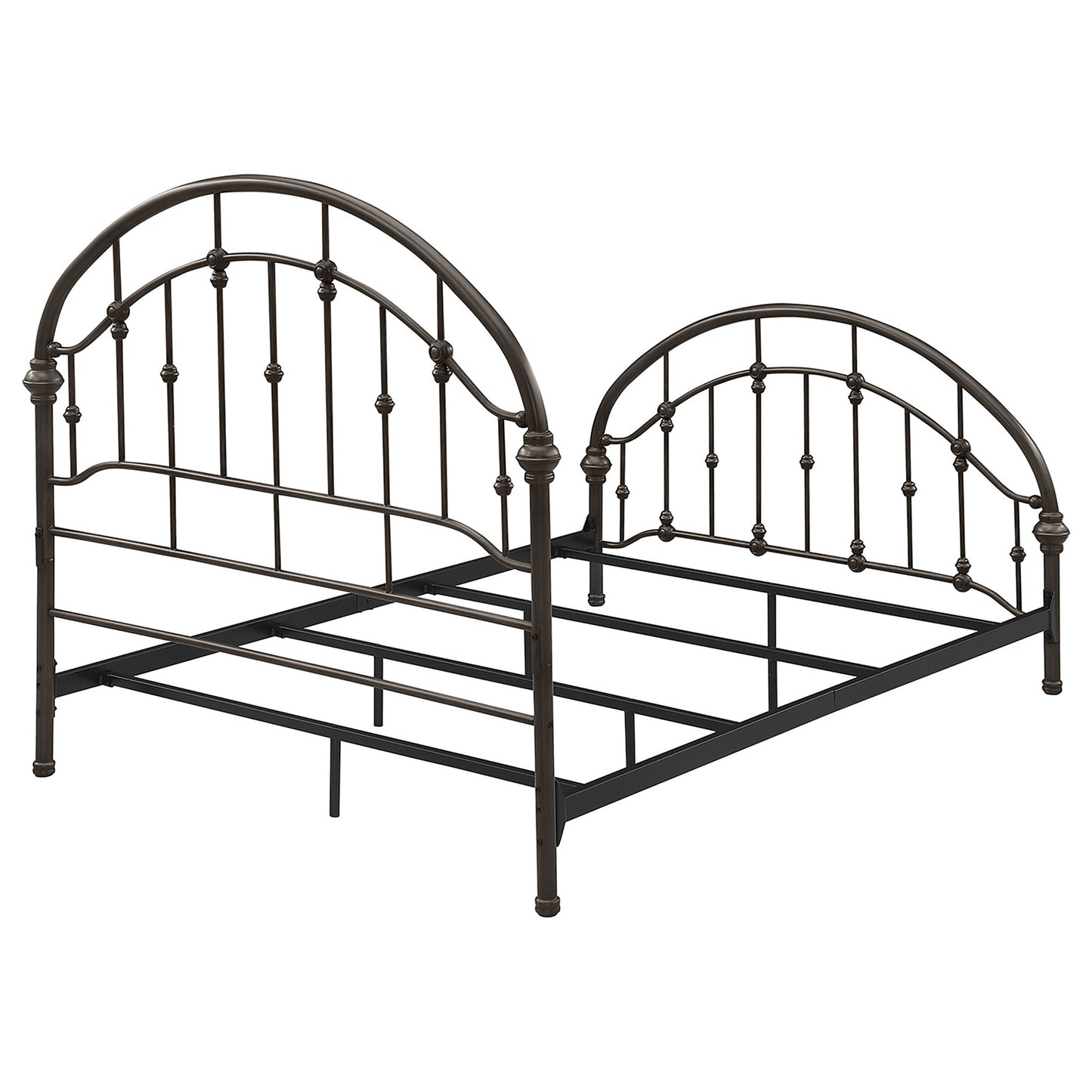 Rowan Metal Full Open Frame Bed Dark Bronze