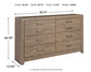 Culverbach Six Drawer Dresser JB's Furniture  Home Furniture, Home Decor, Furniture Store