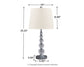 Joaquin Crystal Table Lamp (2/CN) JB's Furniture  Home Furniture, Home Decor, Furniture Store