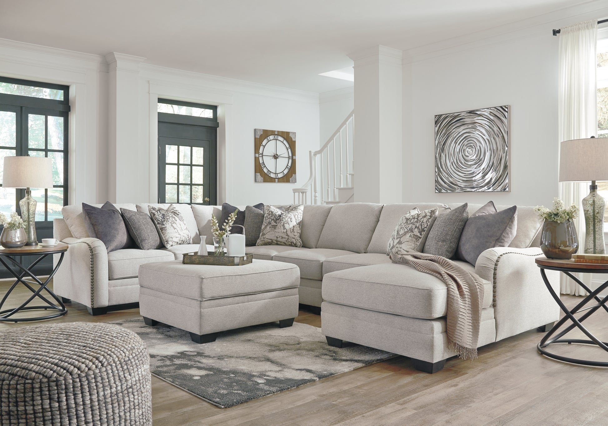 Dellara 5-Piece Sectional with Chaise JB's Furniture  Home Furniture, Home Decor, Furniture Store