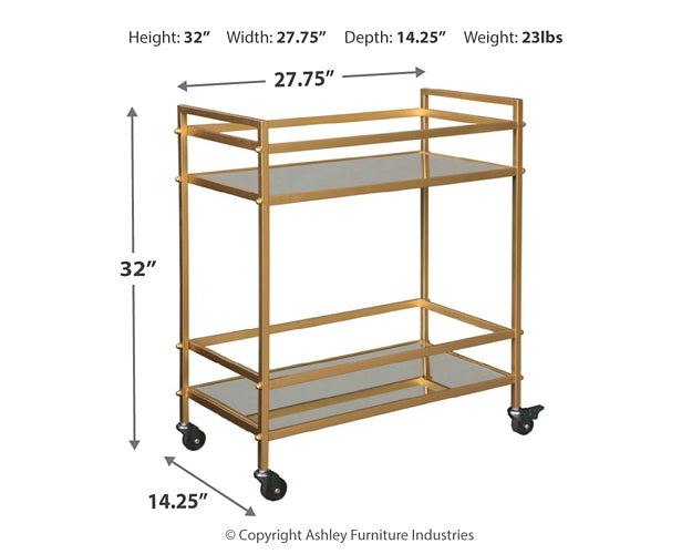 Kailman Bar Cart JB's Furniture  Home Furniture, Home Decor, Furniture Store