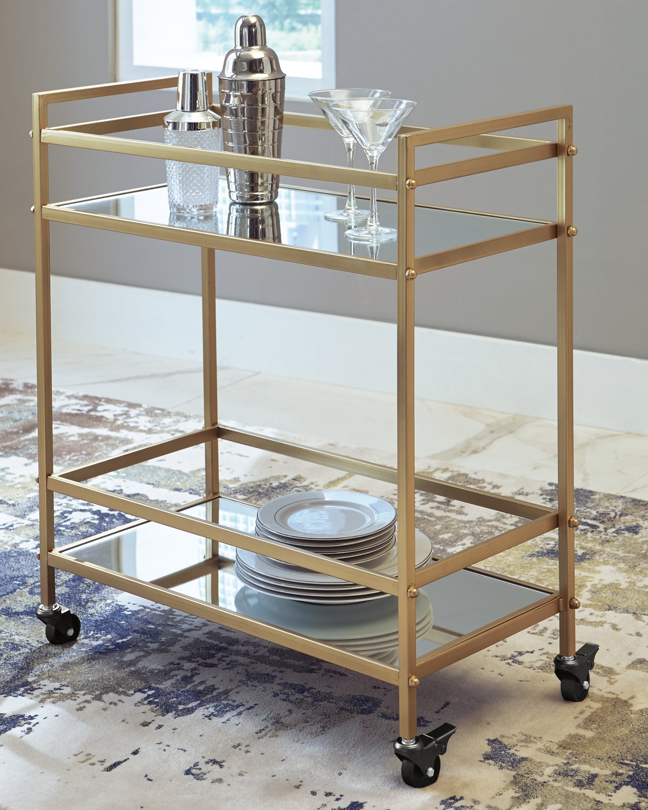 Kailman Bar Cart JB's Furniture  Home Furniture, Home Decor, Furniture Store