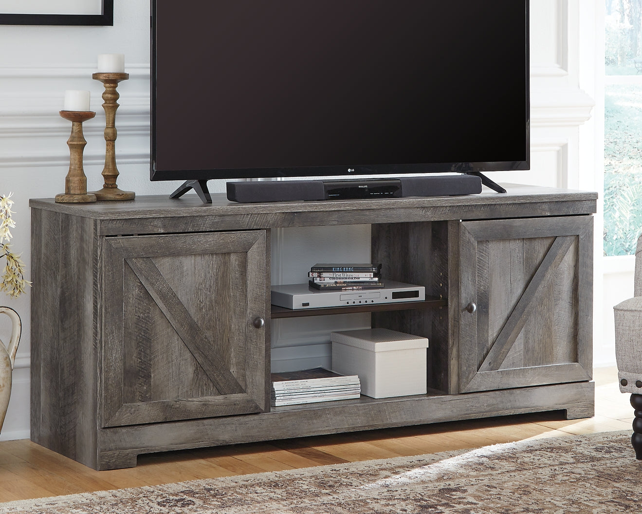 Wynnlow LG TV Stand w/Fireplace Option JB's Furniture  Home Furniture, Home Decor, Furniture Store