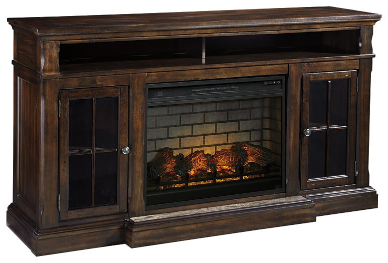 Roddinton 72" TV Stand with Electric Fireplace JB's Furniture Furniture, Bedroom, Accessories