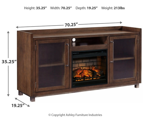 Starmore 70" TV Stand with Electric Fireplace JB's Furniture Furniture, Bedroom, Accessories