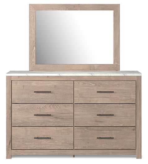 Senniberg Dresser and Mirror JB's Furniture  Home Furniture, Home Decor, Furniture Store