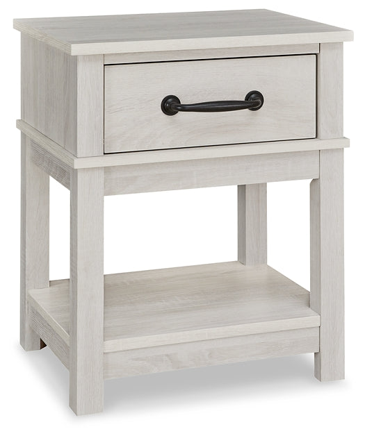 Dorrinson One Drawer Night Stand JB's Furniture  Home Furniture, Home Decor, Furniture Store