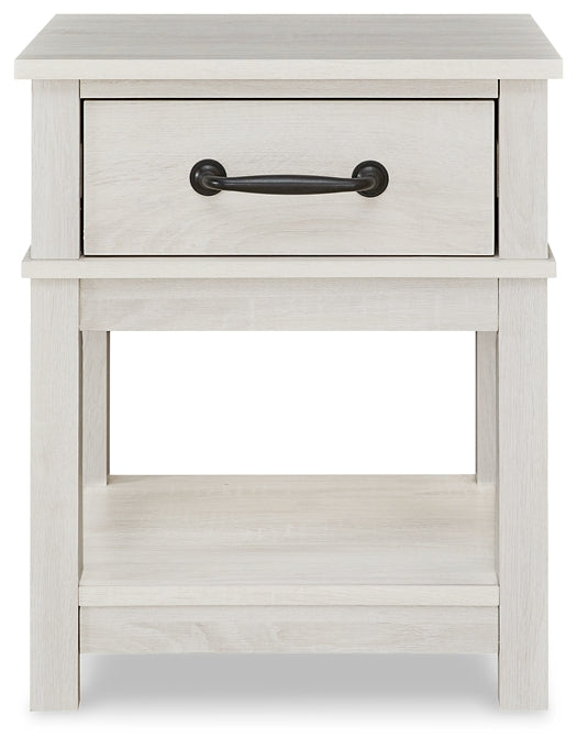 Dorrinson One Drawer Night Stand JB's Furniture  Home Furniture, Home Decor, Furniture Store