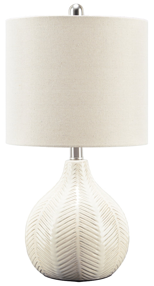 Rainermen Ceramic Table Lamp (1/CN) JB's Furniture  Home Furniture, Home Decor, Furniture Store