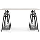 Bayflynn Adjustable Height Desk JB's Furniture  Home Furniture, Home Decor, Furniture Store