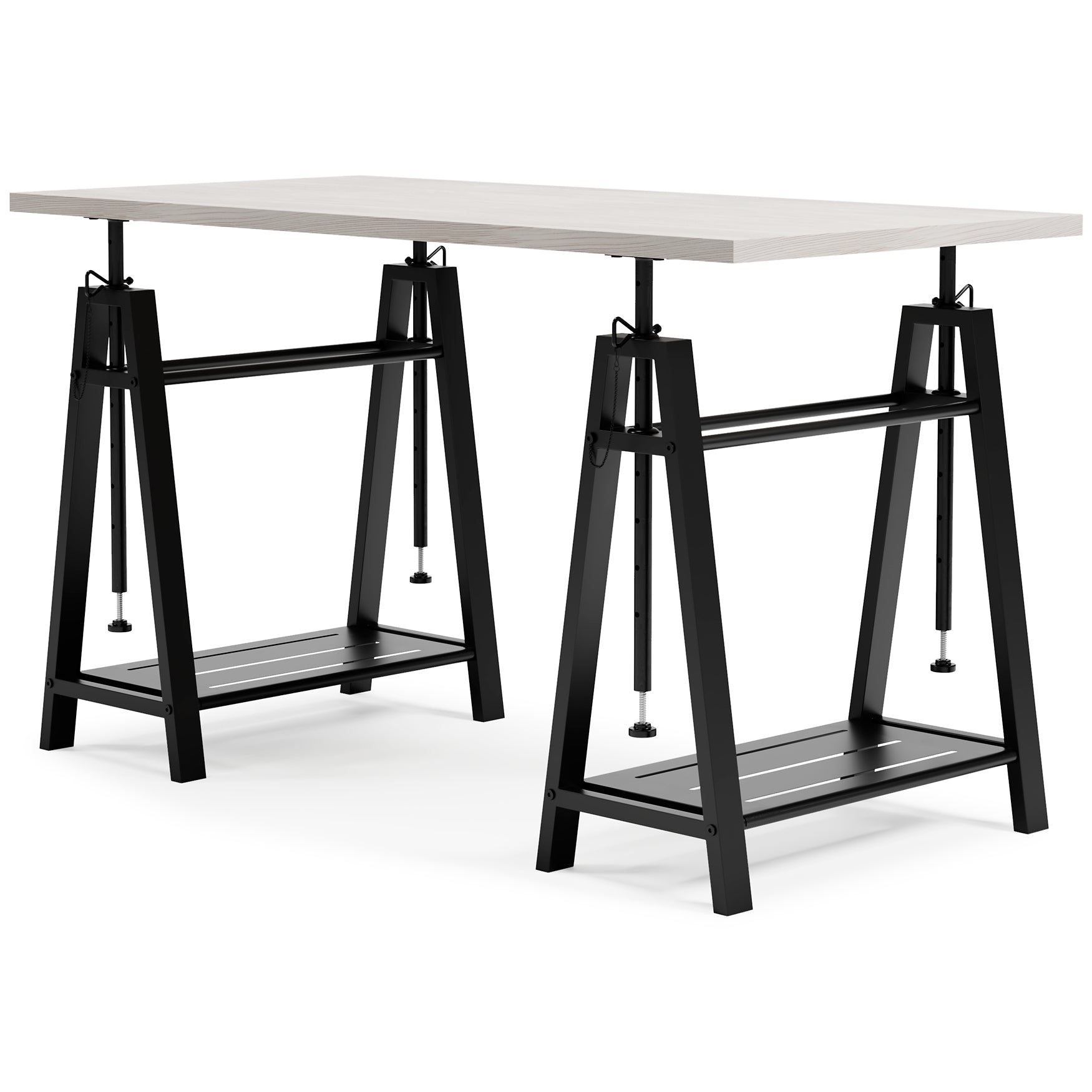 Bayflynn Adjustable Height Desk JB's Furniture  Home Furniture, Home Decor, Furniture Store