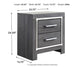 Lodanna Full Panel Bed with 2 Storage Drawers with Mirrored Dresser, Chest and 2 Nightstands JB's Furniture  Home Furniture, Home Decor, Furniture Store