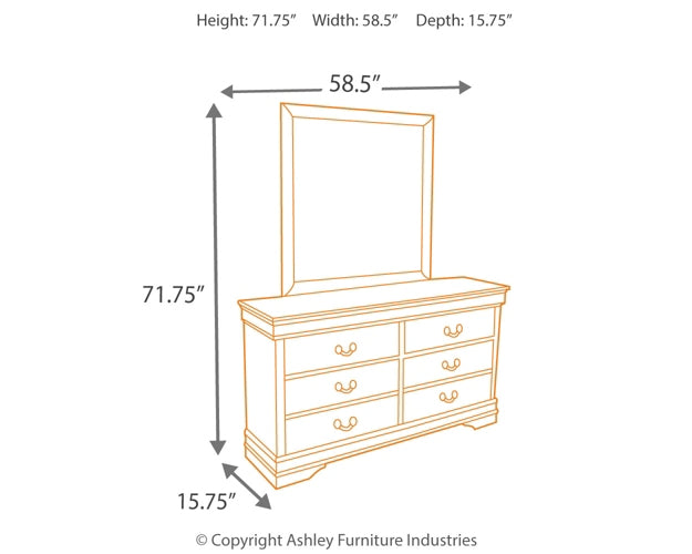 Alisdair Queen Sleigh Bed with Mirrored Dresser JB's Furniture  Home Furniture, Home Decor, Furniture Store