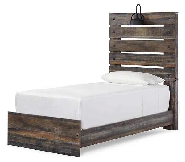 Drystan Twin Panel Bed with Mirrored Dresser and Chest JB's Furniture  Home Furniture, Home Decor, Furniture Store