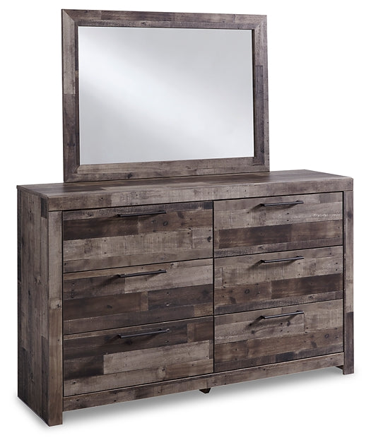 Derekson Full Panel Headboard with Mirrored Dresser and Chest JB's Furniture  Home Furniture, Home Decor, Furniture Store