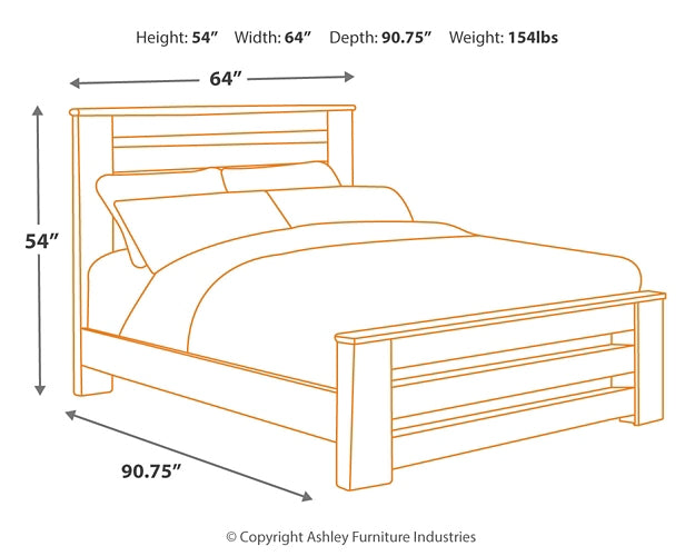 Zelen Queen Panel Bed with Mirrored Dresser and Chest JB's Furniture  Home Furniture, Home Decor, Furniture Store