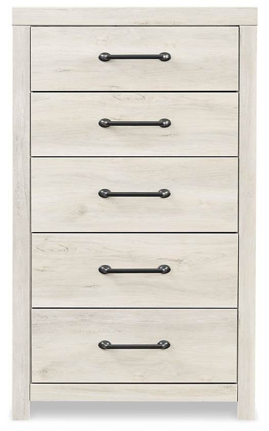 Cambeck Twin Panel Bed with 4 Storage Drawers with Mirrored Dresser and Chest JB's Furniture  Home Furniture, Home Decor, Furniture Store