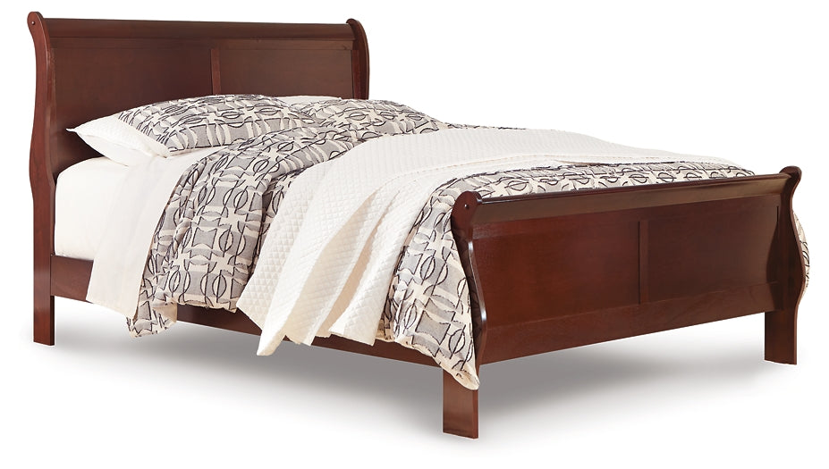 Alisdair Queen Sleigh Bed with Mirrored Dresser JB's Furniture  Home Furniture, Home Decor, Furniture Store