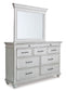 Kanwyn King Panel Bed with Storage with Mirrored Dresser, Chest and 2 Nightstands JB's Furniture  Home Furniture, Home Decor, Furniture Store