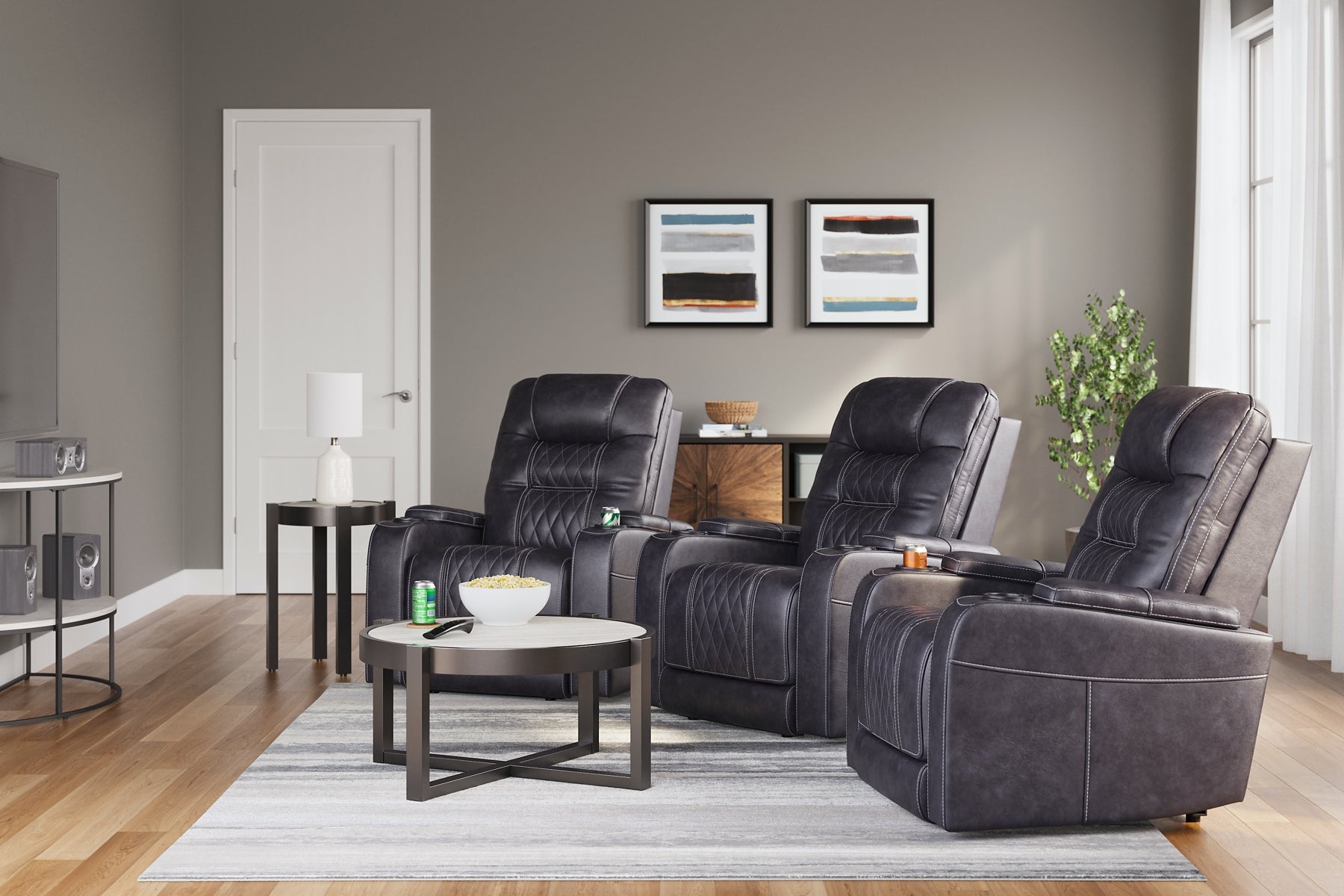 Composer 3-Piece Home Theater Seating JB's Furniture  Home Furniture, Home Decor, Furniture Store