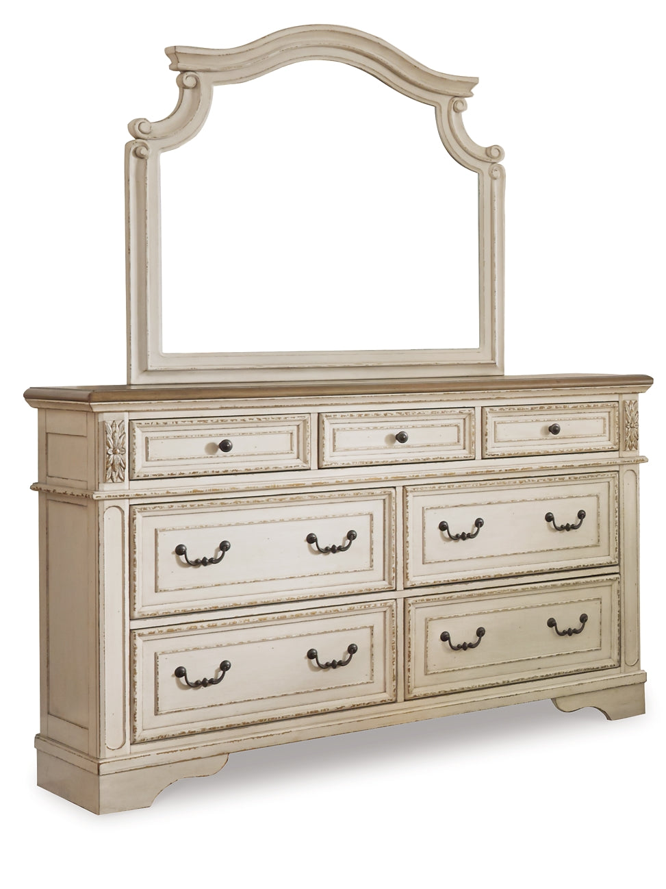 Realyn Queen Upholstered Bed with Mirrored Dresser and Chest JB's Furniture  Home Furniture, Home Decor, Furniture Store