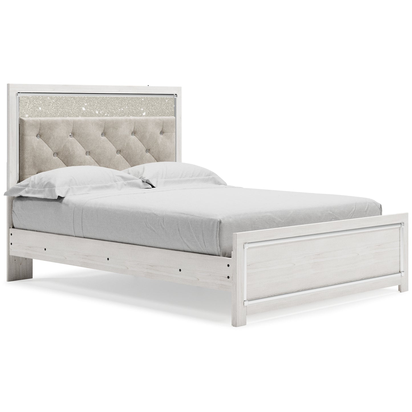 Altyra Queen Panel Bed with Mirrored Dresser JB's Furniture  Home Furniture, Home Decor, Furniture Store