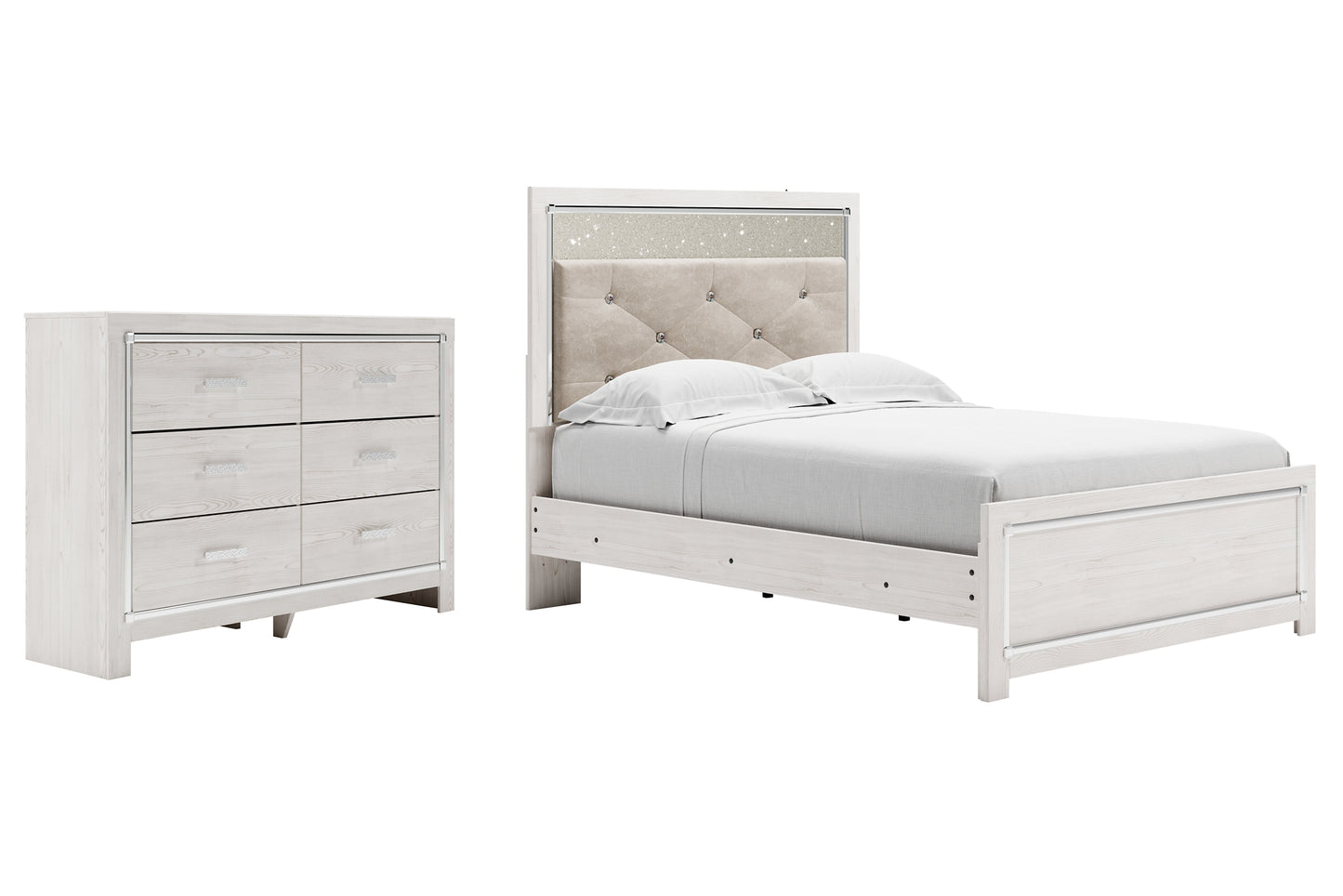 Altyra Full Panel Bed with Dresser JB's Furniture  Home Furniture, Home Decor, Furniture Store