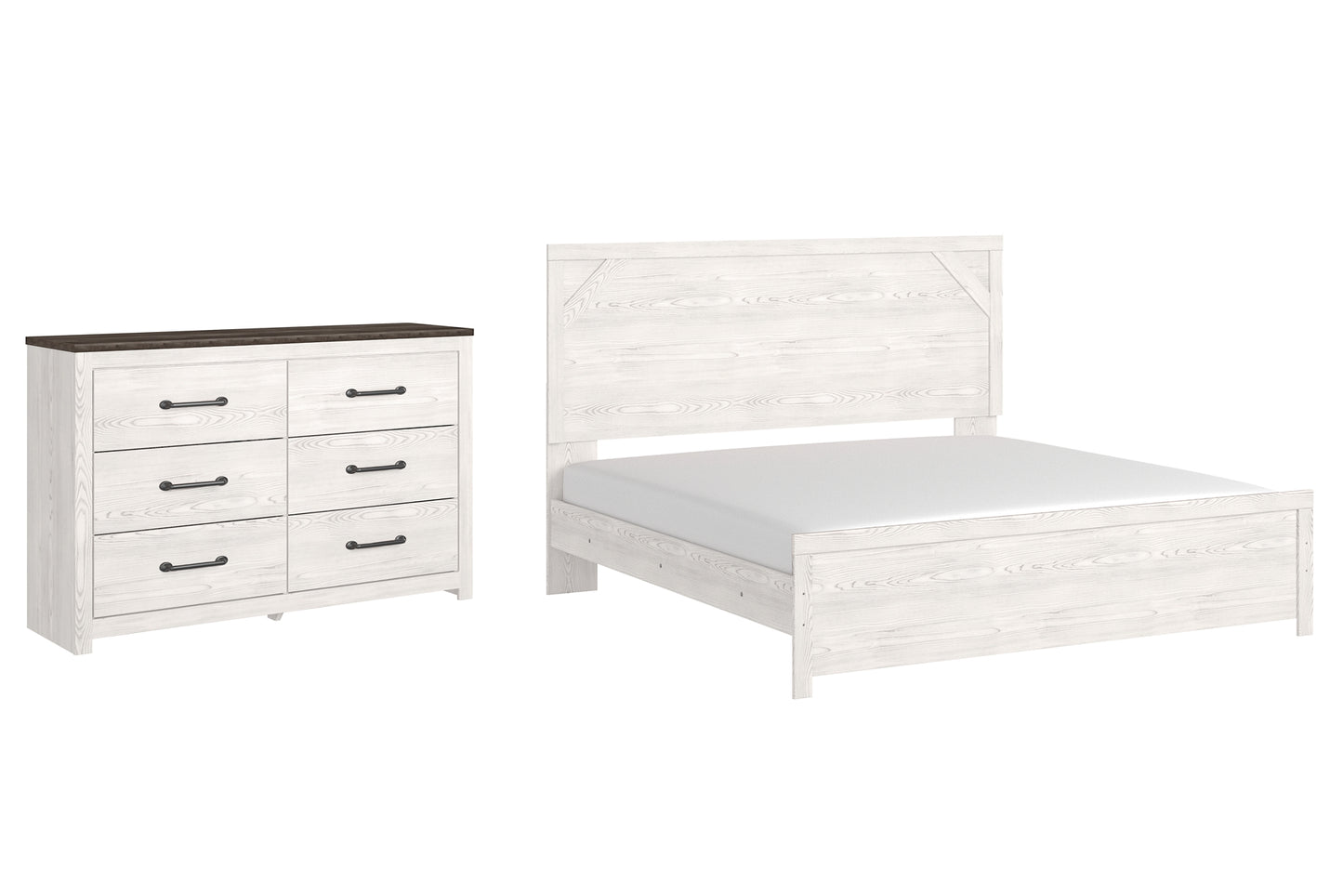 Gerridan King Panel Bed with Dresser JB's Furniture  Home Furniture, Home Decor, Furniture Store